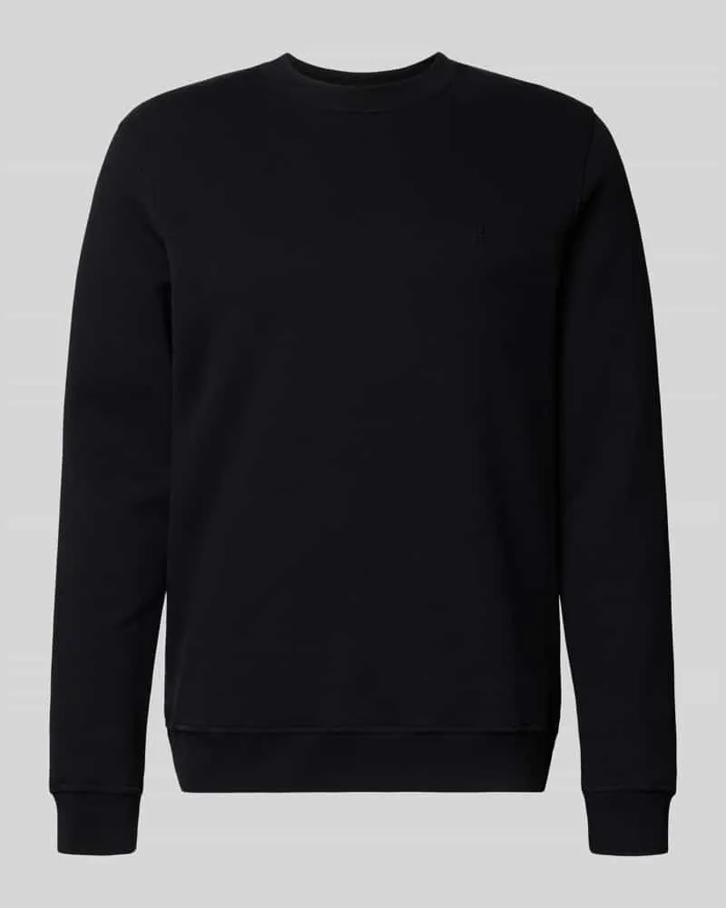 Armedangels Regular Fit Sweatshirt aus reiner Baumwolle Modell 'BAARO FLEECE Black