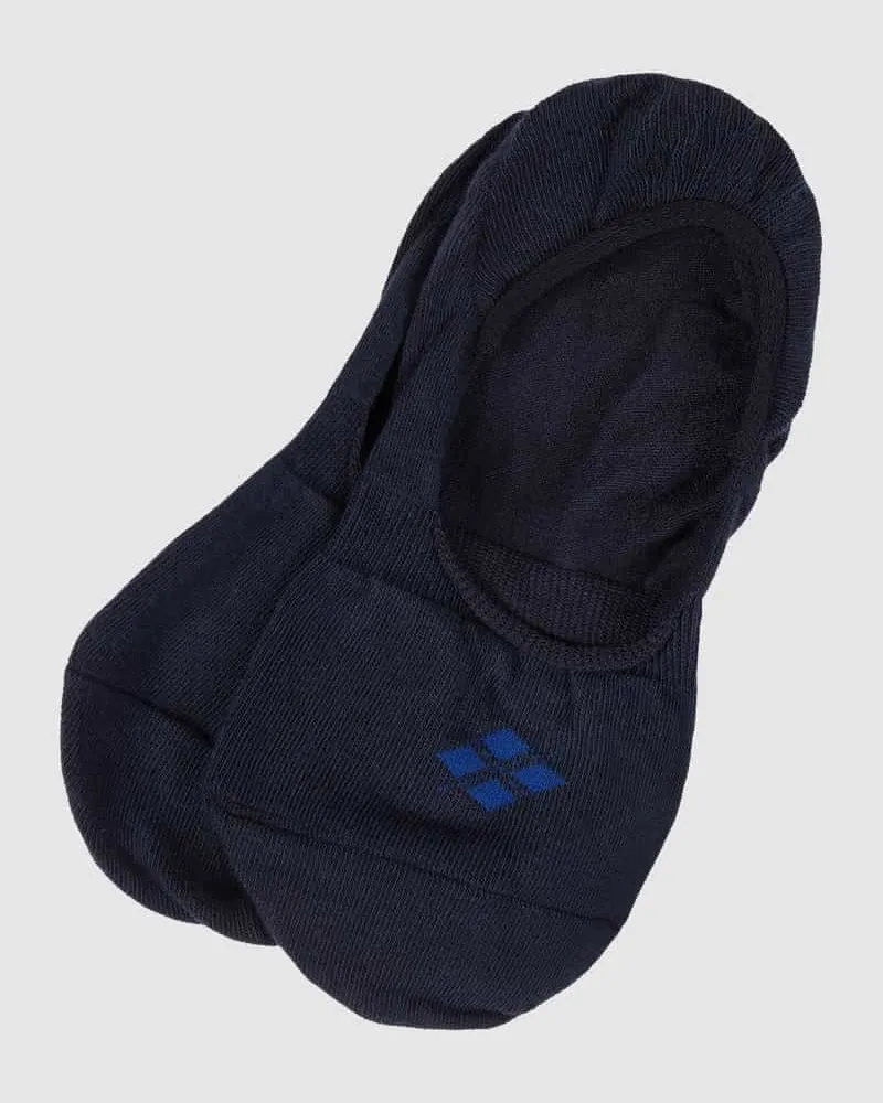 Burlington Füßlinge mit Stretch-Anteil im 2er-Pack Modell 'Everyday Dunkelblau