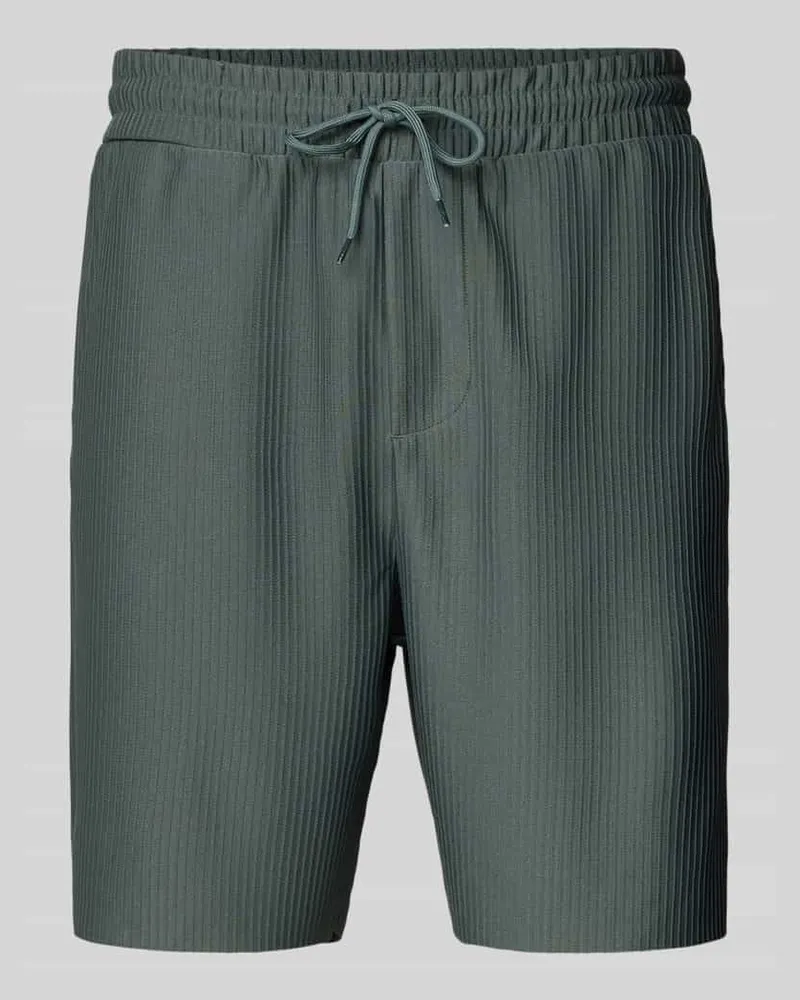 Only & Sons Regular Fit Sweatshorts mit Feinripp Modell 'DRUM LIFE 
