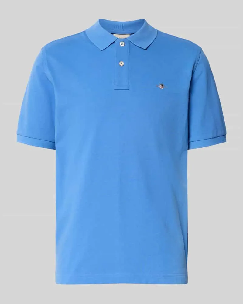 Gant Poloshirt mit Label-Stitching 