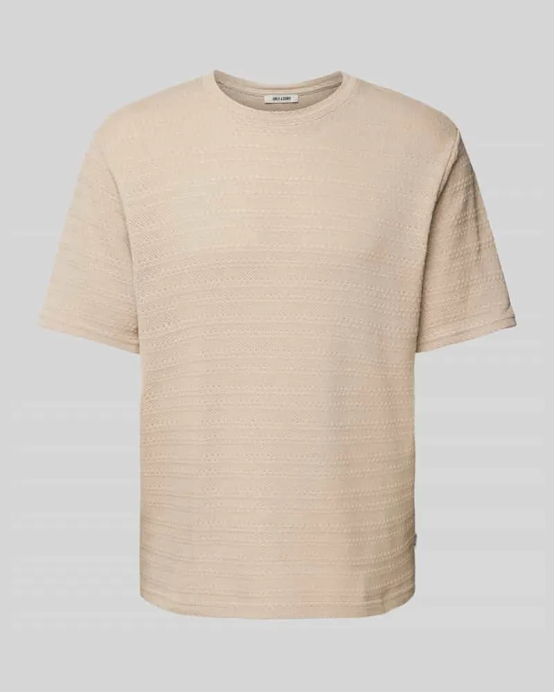 Only & Sons T-Shirt mit Lochstickerei Modell 'GIVO 