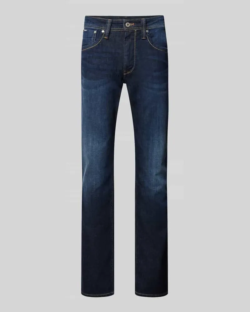 Pepe Jeans Regular Fit Jeans im 5-Pocket-Design Modell 'Cash 