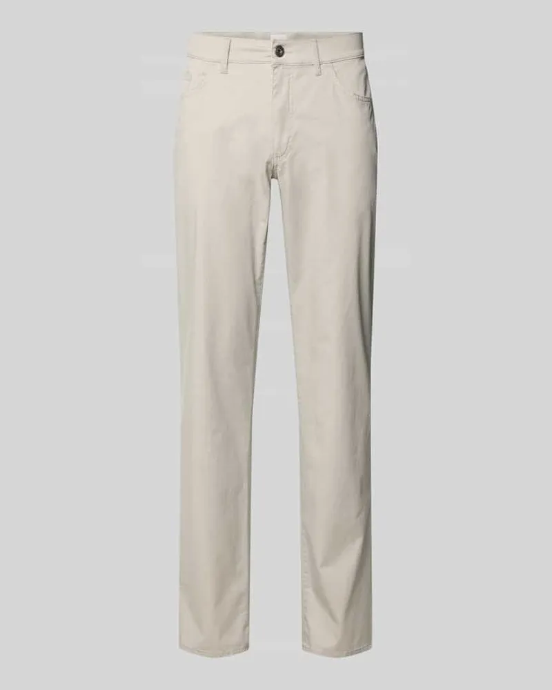 Brax Hose mit Strukturmuster Modell 'Cadiz Sand