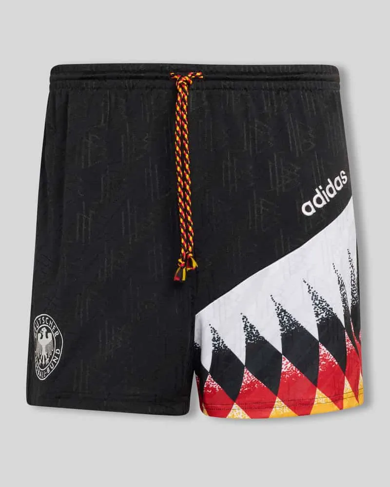 adidas Regular Fit Sportshorts mit DFB-Logo-Detail Black
