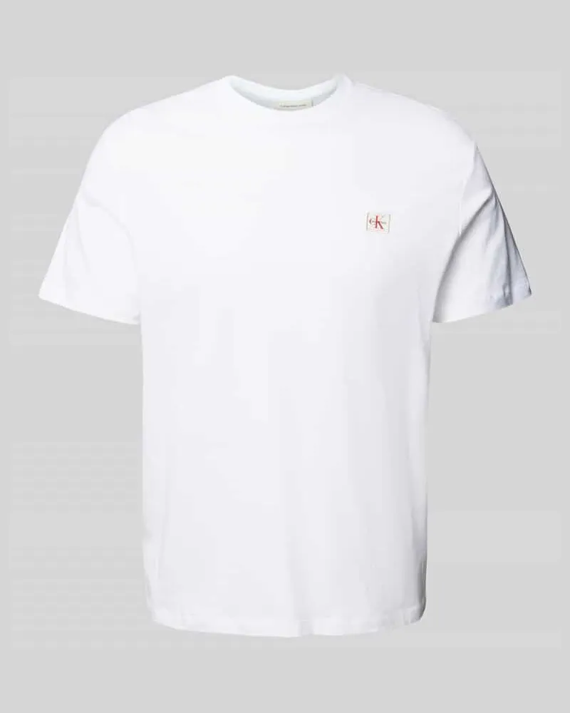 Calvin Klein T-Shirt mit Label-Patch 