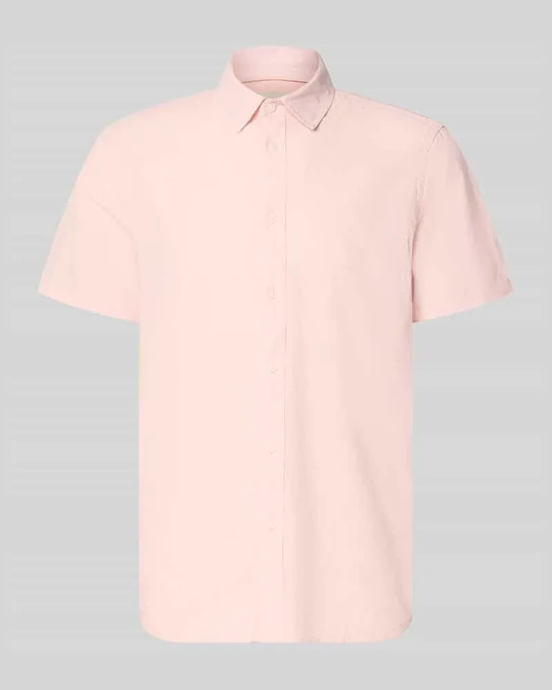 Blend Regular Fit Freizeithemd mit Kentkragen Modell 'ABAN Rosa