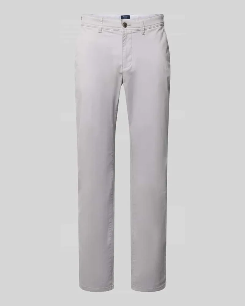 McNeal Straight Fit Hose mit Gesäßtaschen Silber