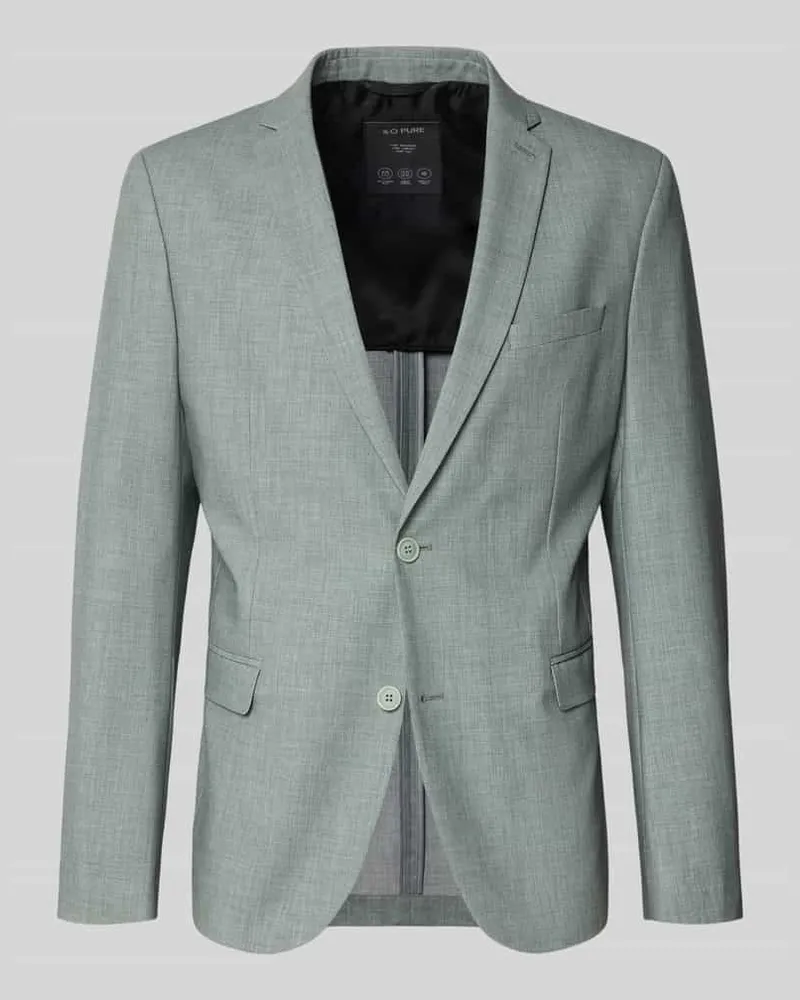 S.Oliver Regular Fit Anzugsakko mit Viskose-Anteil Hellgruen