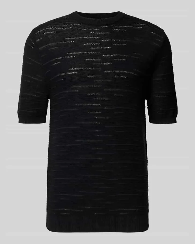 Antony Morato Strickshirt aus Baumwolle Black