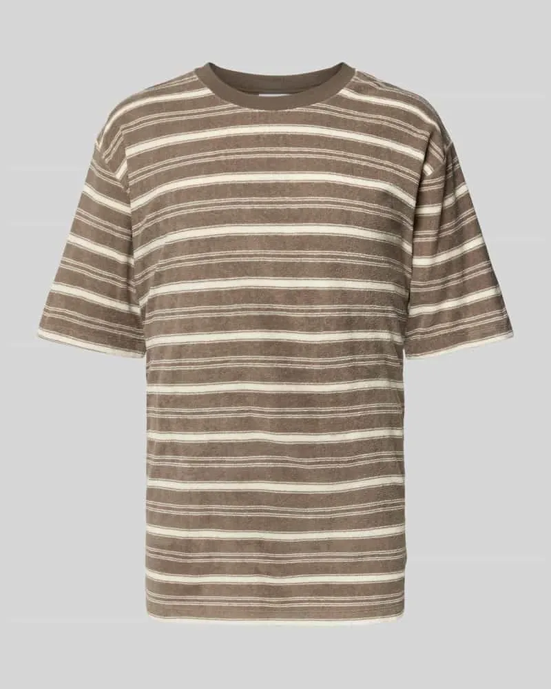 Lindbergh Oversized T-Shirt mit Rundhalsausschnitt 