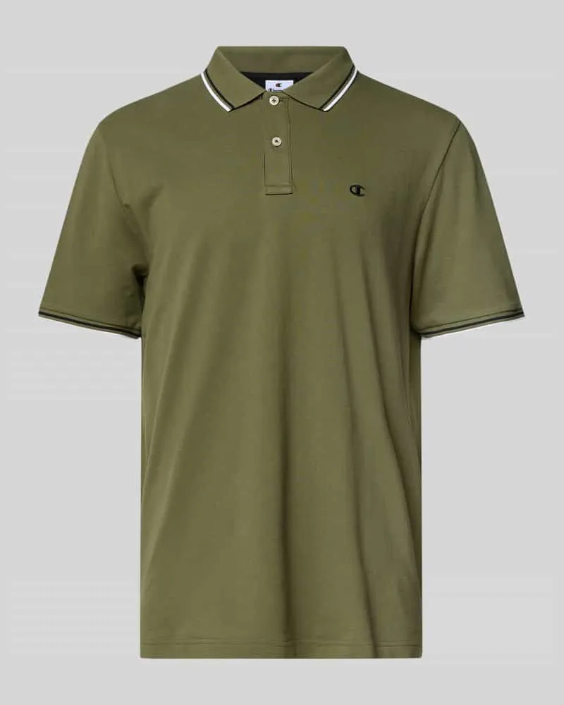 Champion Regular Fit Poloshirt mit Logo-Stitching 