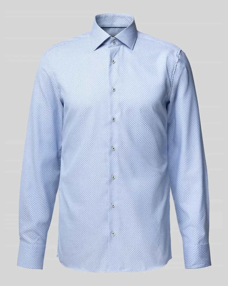Eterna Slim Fit Business-Hemd mit Kentkragen 