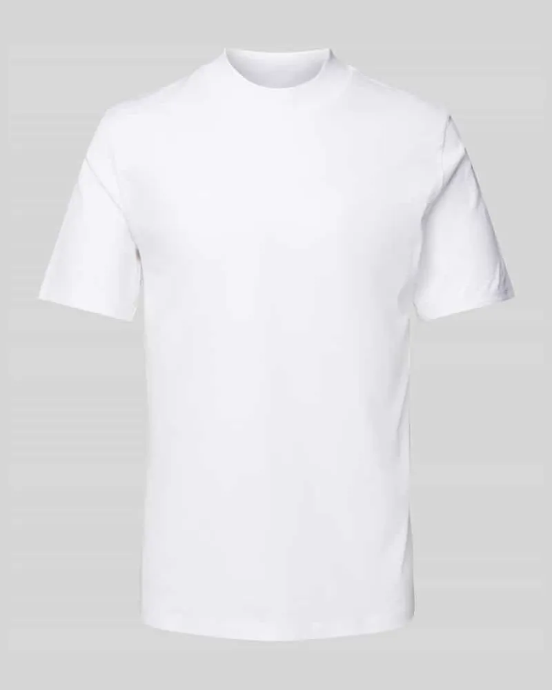 HUGO BOSS Slim Fit T-Shirt aus reiner Baumwolle Modell 'DIMERSOM 