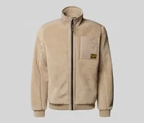 Sherpa Jacket mit Brusttasche