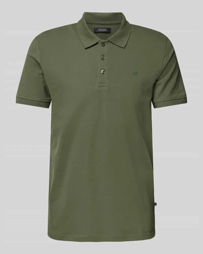 Matinique Regular Fit Poloshirt mit kurzer Knopfleiste Modell 'poleo 