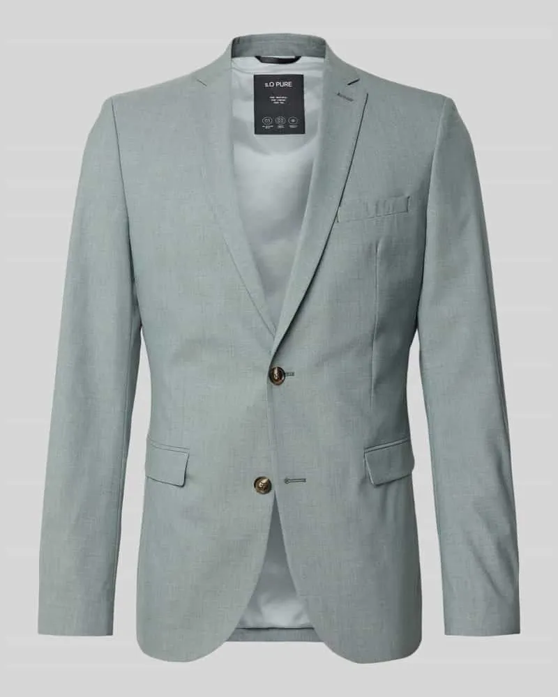 S.Oliver Slim Fit Anzugsakko mit Viskoseanteil 