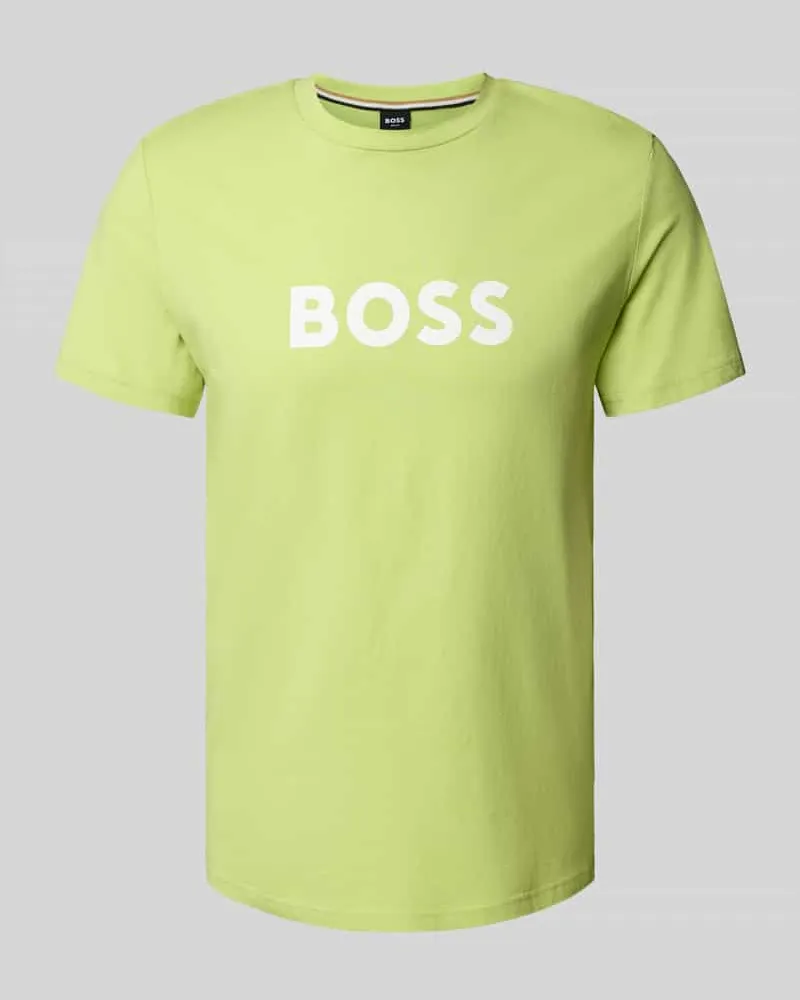 HUGO BOSS T-Shirt mit Label-Print 