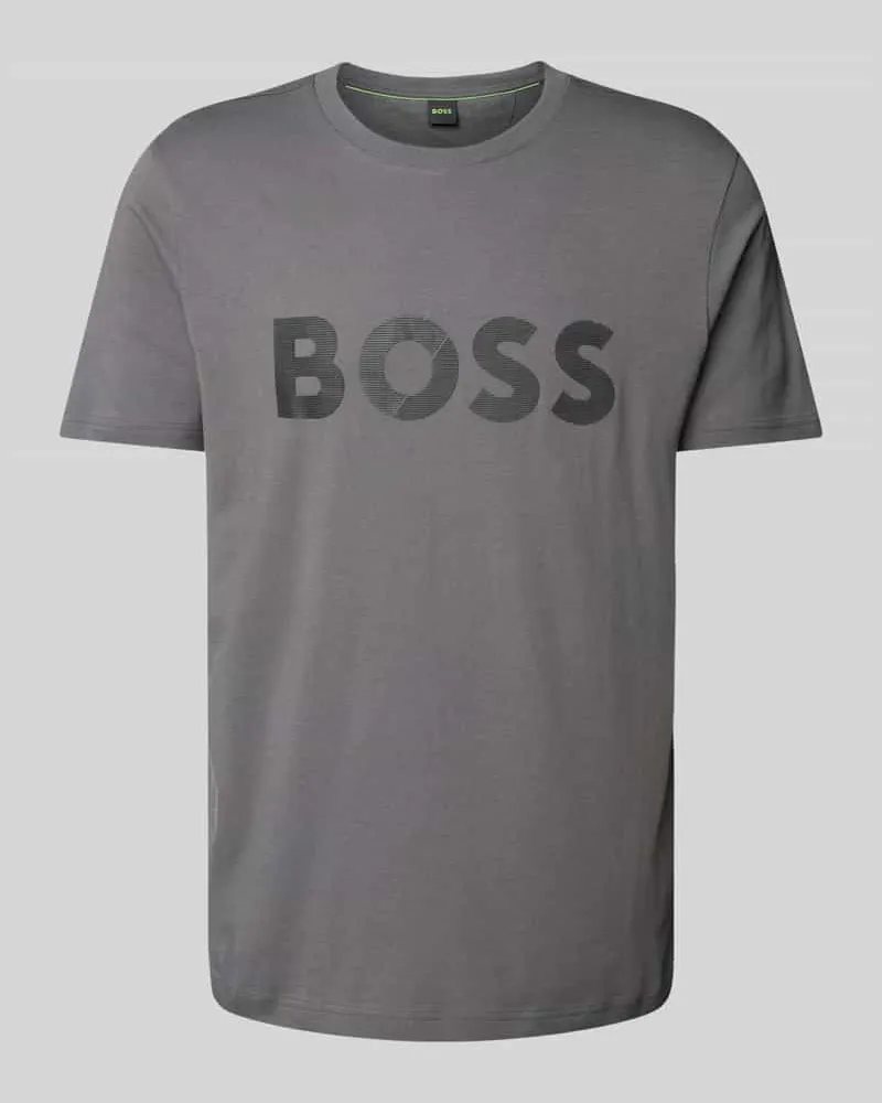 HUGO BOSS T-Shirt mit Label-Print 