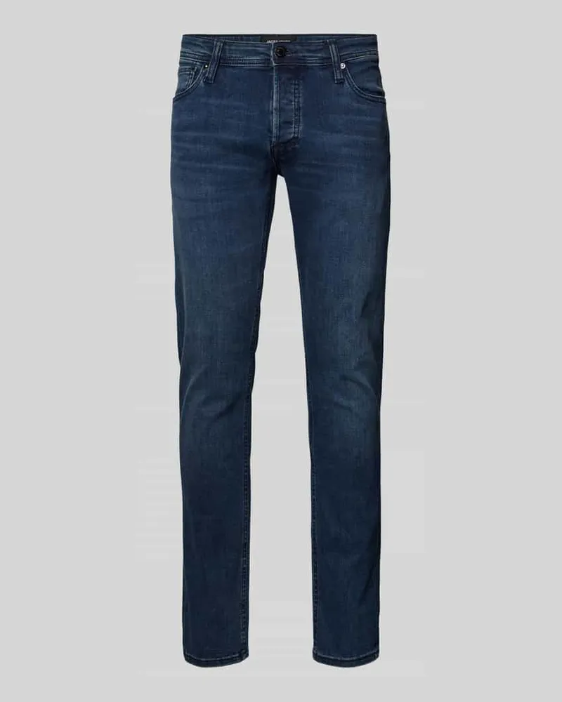 Jack & Jones Jeans mit 5-Pocket-Design Modell 'GLENN 