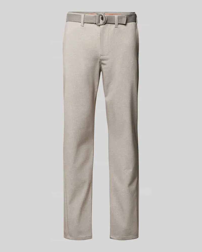 McNeal Stoffhose aus reiner Baumwolle Beige