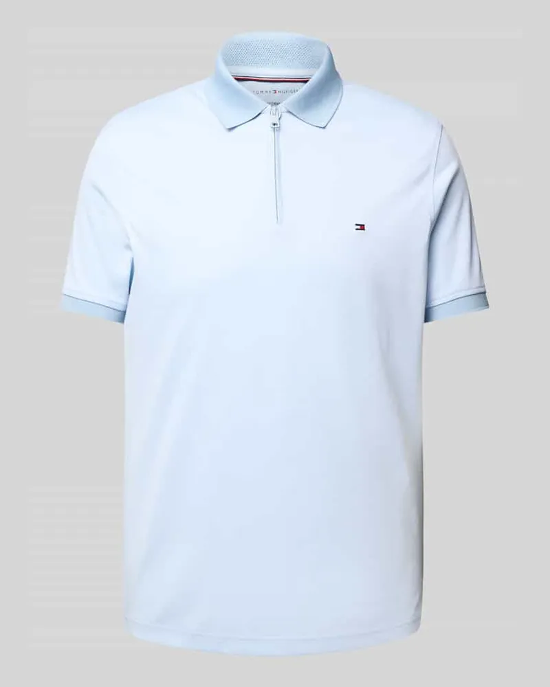 Tommy Hilfiger Regular Fit Poloshirt aus Baumwoll-Mix 