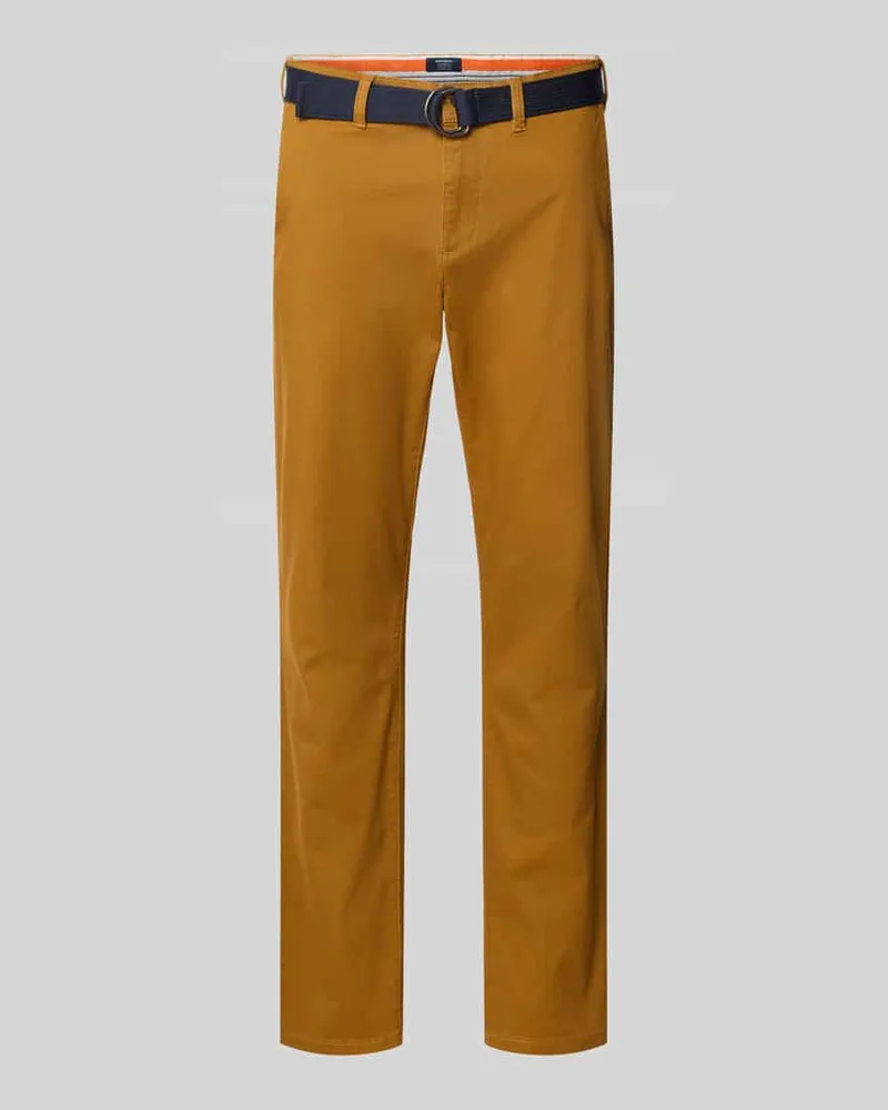 McNeal Slim Fit Chino mit Gürtel 