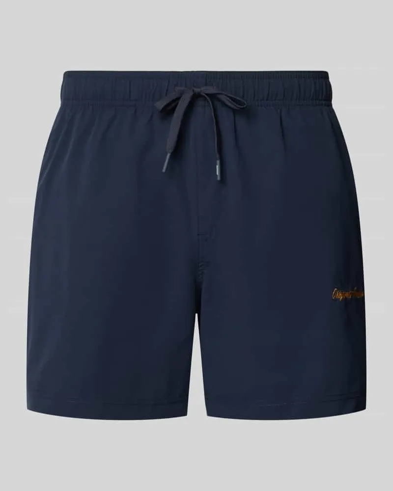 Jack & Jones Badehose mit Label-Stitching Modell 'MAUI Marine