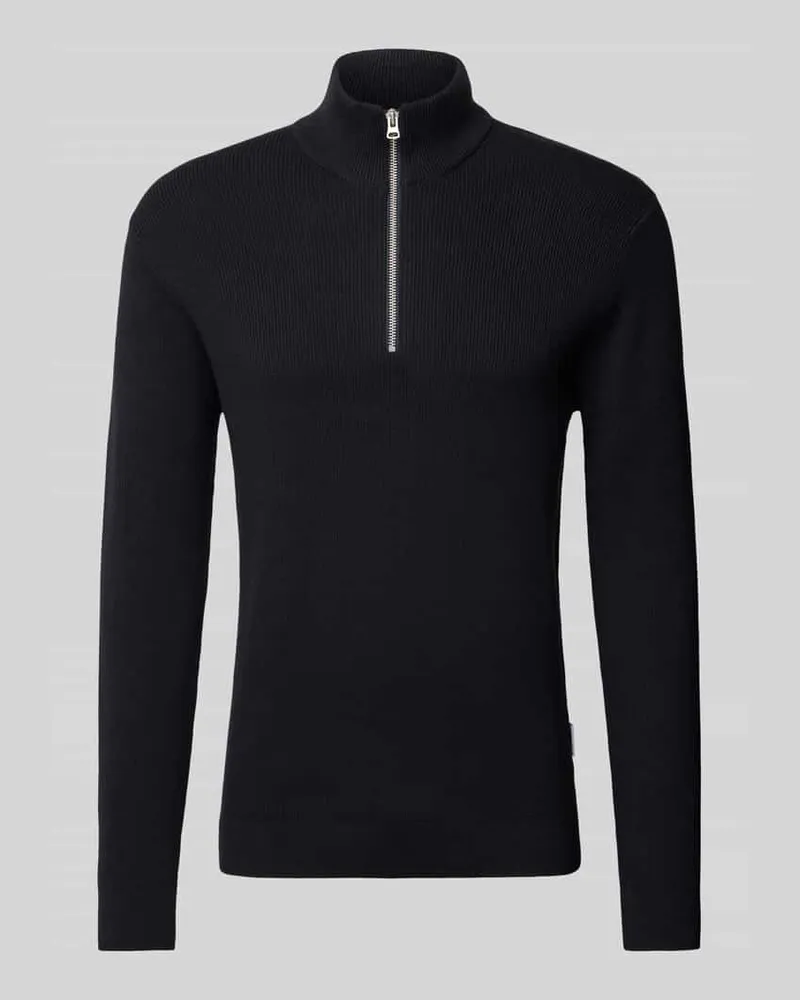 Only & Sons Regular Fit Strickpullover mit Stehkragen Modell 'PHIL 