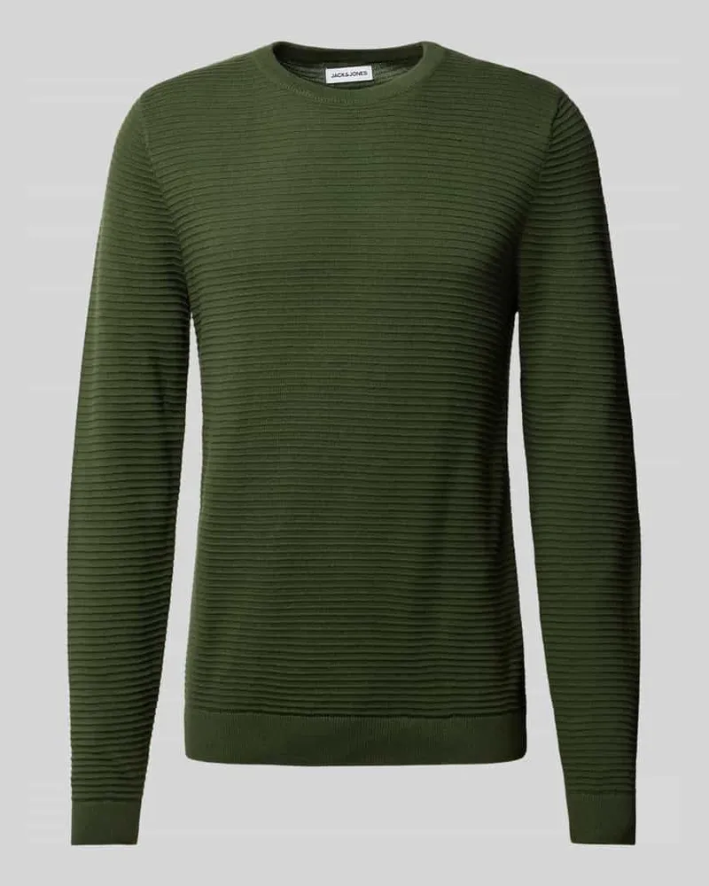 Jack & Jones Strickpullover mit Rundhalsausschnitt Modell 'OTTO 