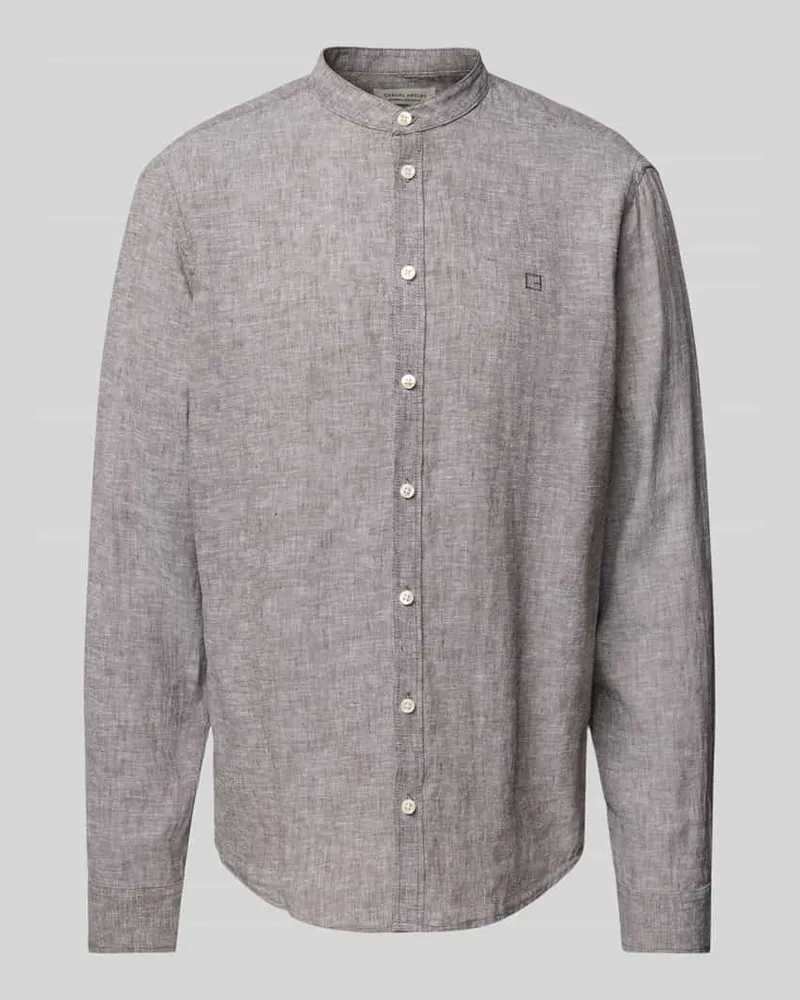 Casual Friday Slim Fit Freizeithemd aus Leinen Modell 'Anton 