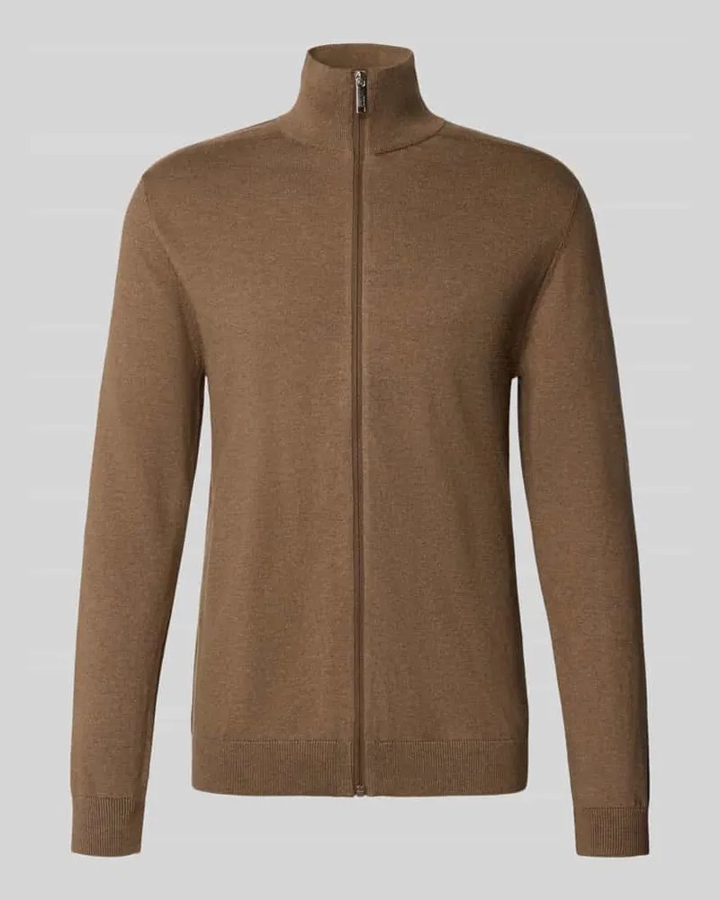 Selected Homme Regular Fit Strickjacke aus reiner Baumwolle Modell 'BERG 