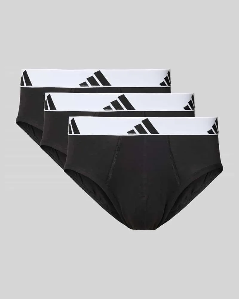 adidas Slip mit elastischem Logo-Bund Modell 'Active Flex' im 3er-Pack 