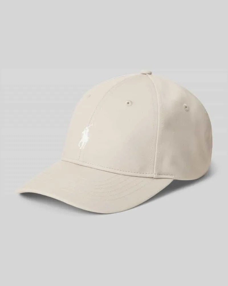 Ralph Lauren Basecap mit Logo-Stitching Offwhite