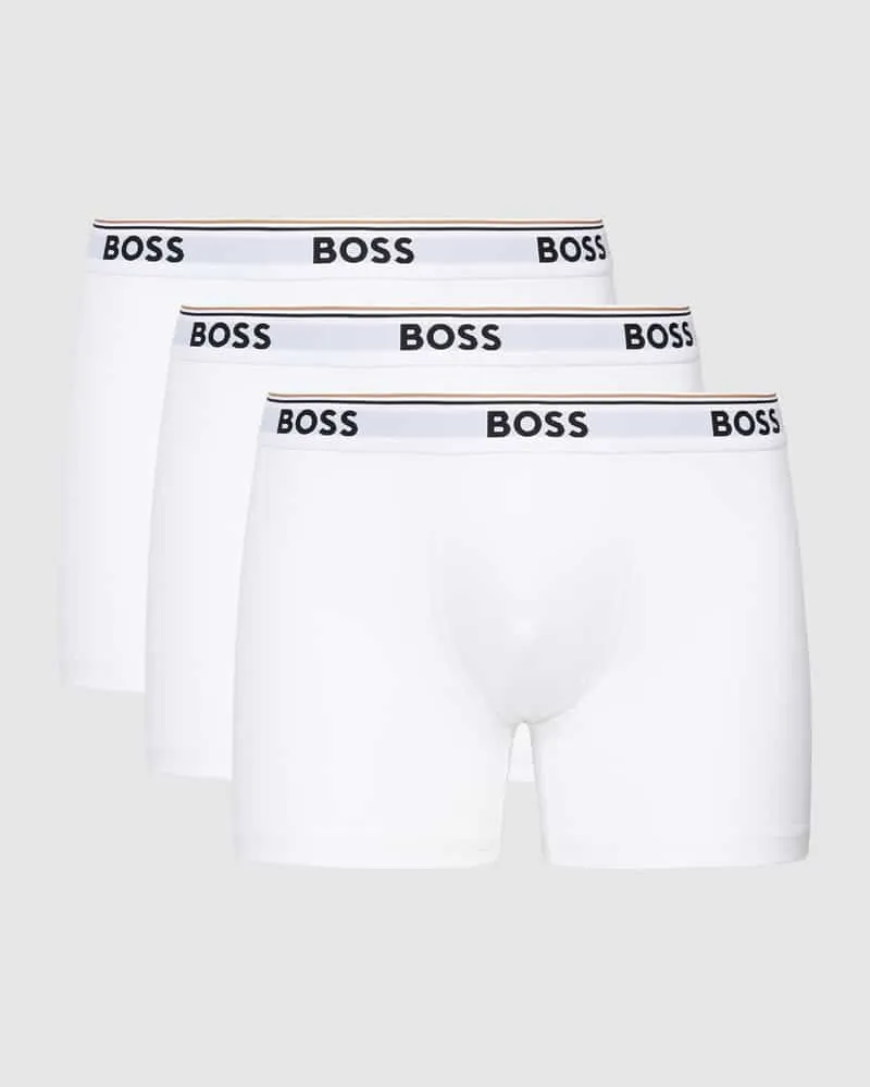 HUGO BOSS Trunks mit Logo-Bund im 3er-Pack Modell 'Power 