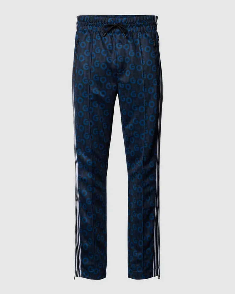 HUGO BOSS Sweatpants mit Logo-Muster Modell 'Datalas 