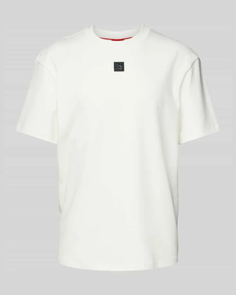 HUGO BOSS Regular Fit T-Shirt aus reine Baumwolle Modell 'DALILE Weiss