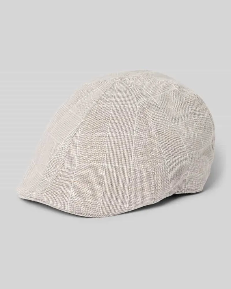 Müller Headwear Schiebermütze aus Woll-Mix Beige