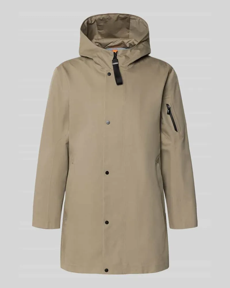 G-Lab Regular Fit Jacke mit Kapuze Modell 'Spirit Sand
