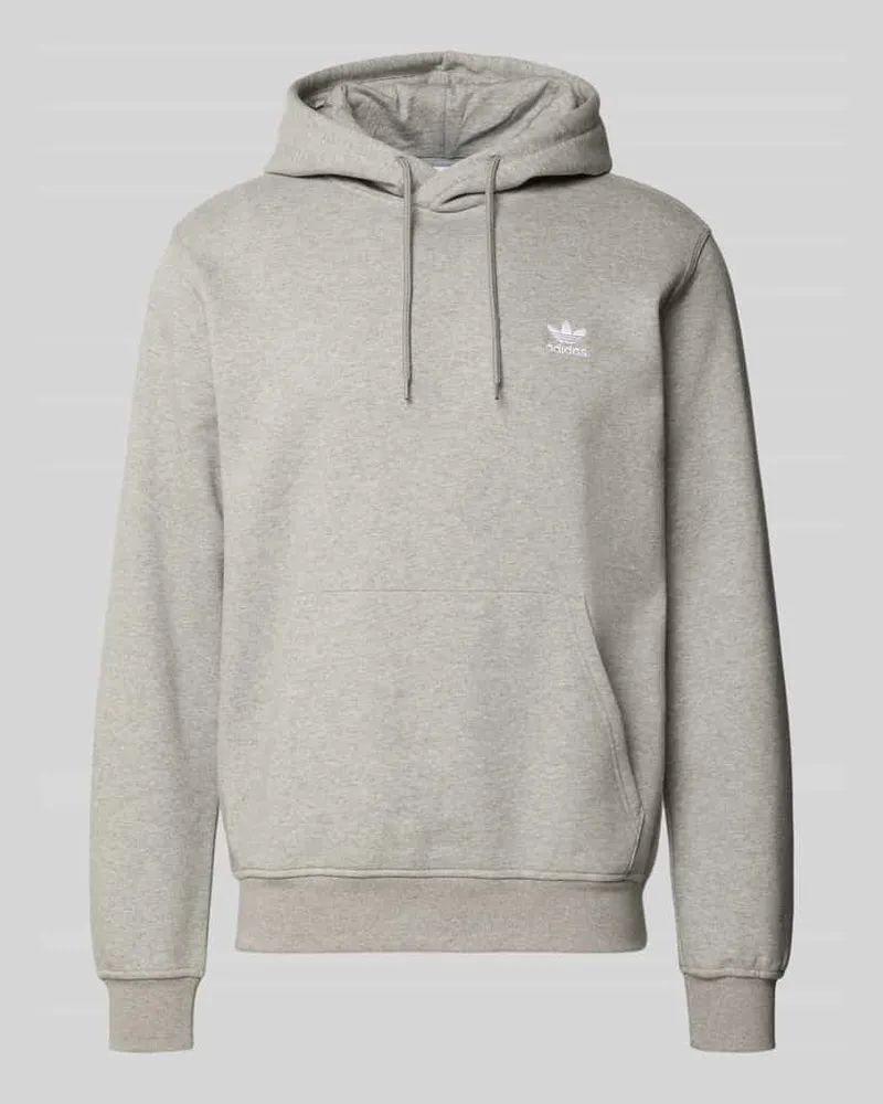 adidas Hoodie mit Kapuze Hellgrau