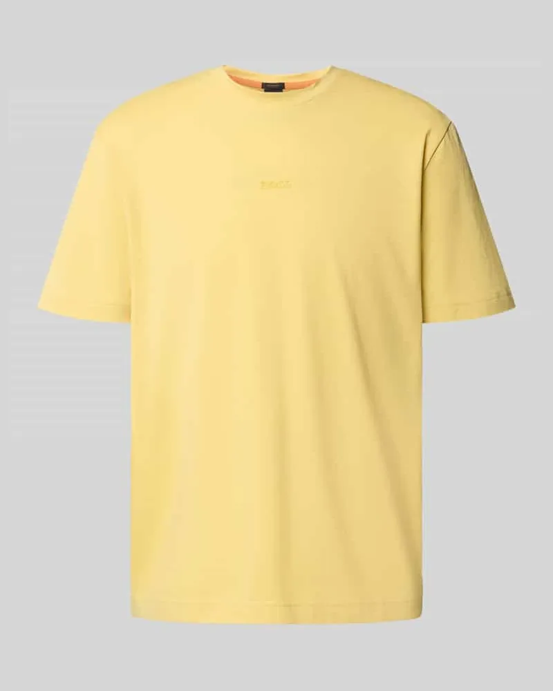 HUGO BOSS Regular Fit T-Shirt aus Baumwoll-Mix 