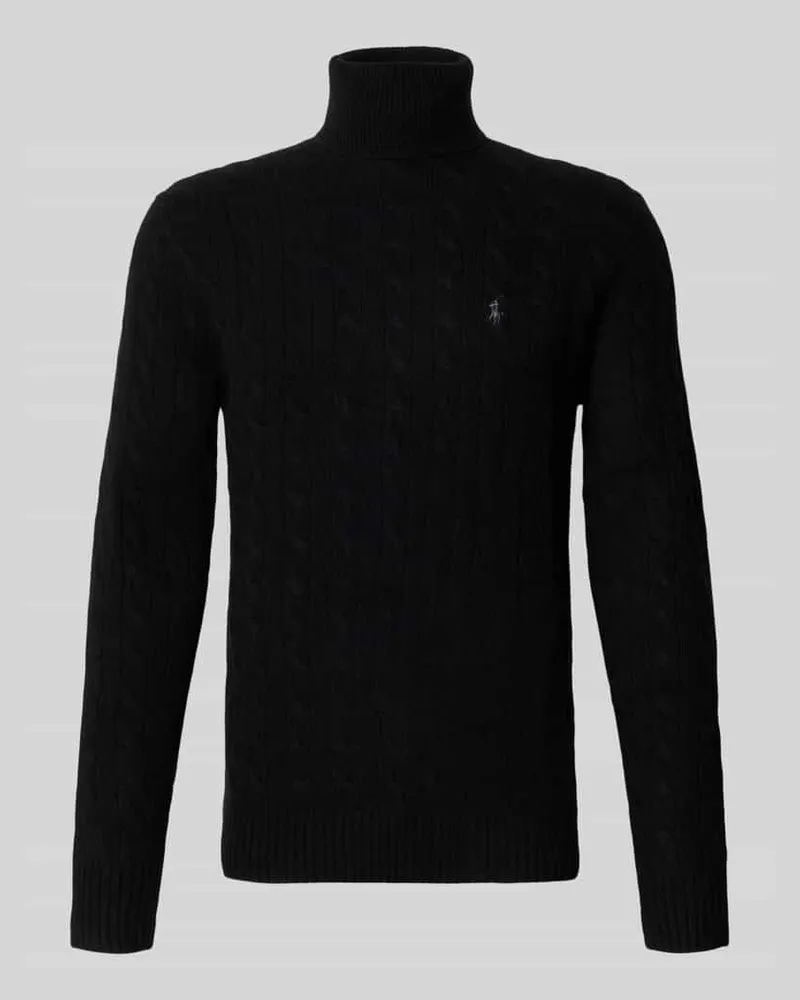 Ralph Lauren Slim Fit Strickpullover aus Woll-Kaschmir-Mix 