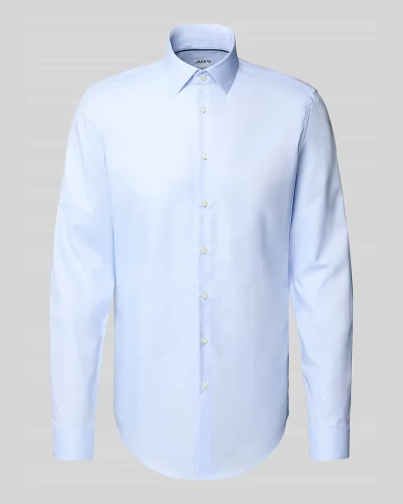 JAKE*S Slim Fit Businesshemd mit extra langem Arm 
