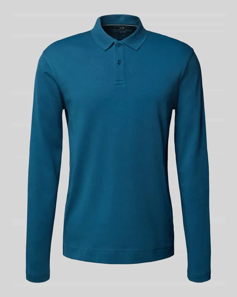 Christian Berg Regular Fit Poloshirt mit Knopfleiste 