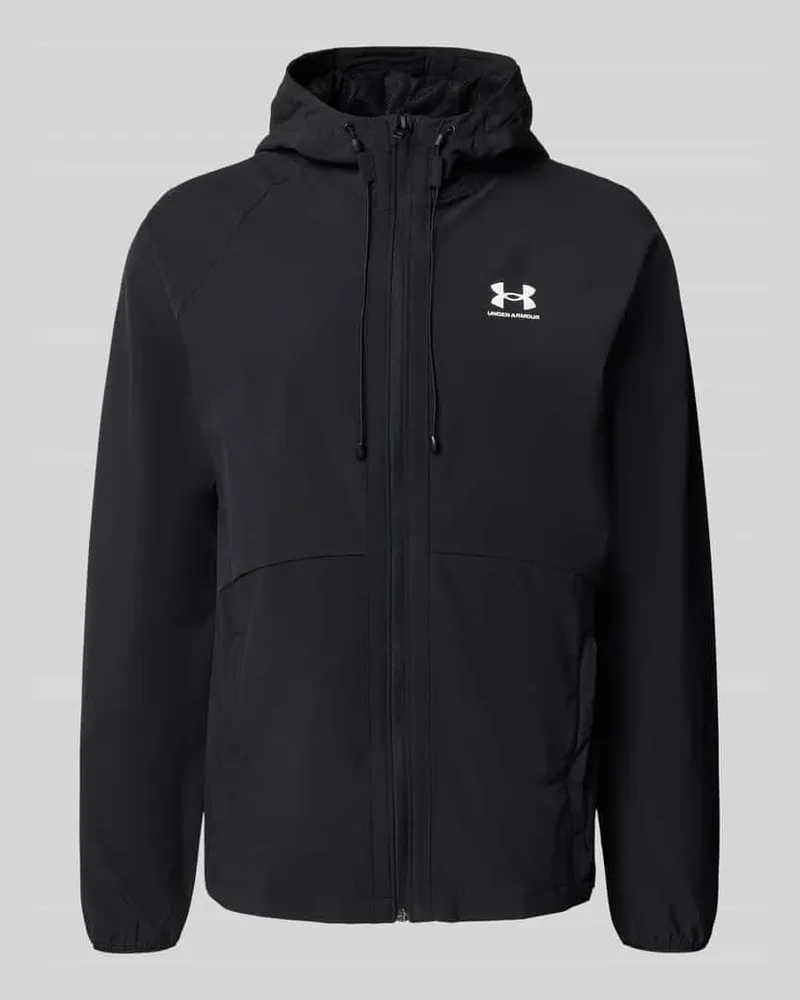 Under Armour Regular Fit Windbreaker mit Logo-Print 