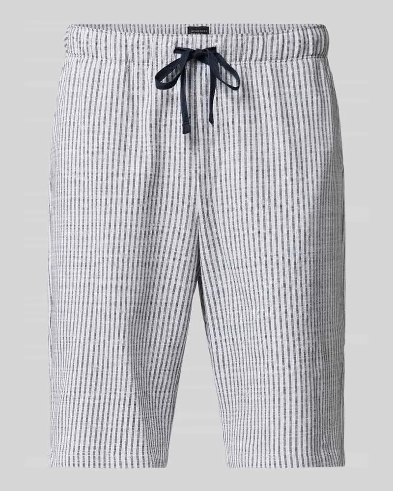 Schiesser Regular Fit Bermudas mit elastischem Bund 