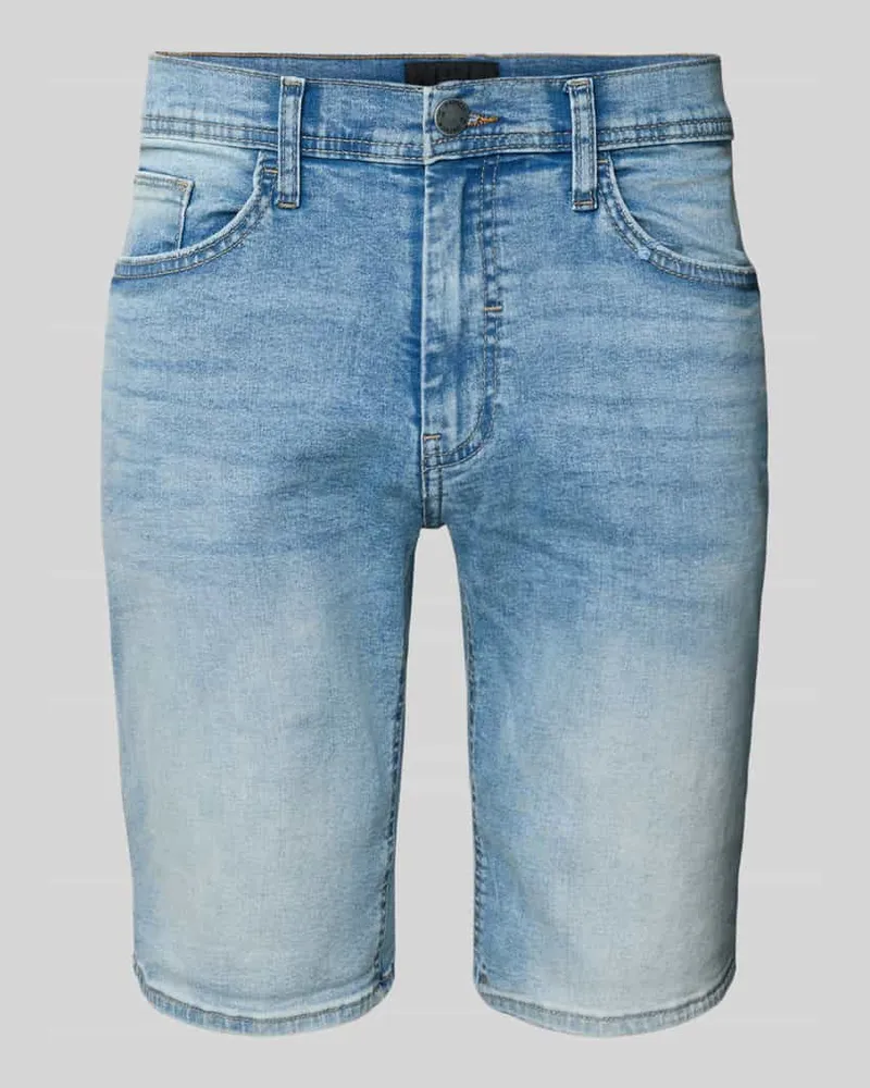 Blend Slim Fit Jeansshorts im 5-Pocket-Design Modell 'TWISTER 
