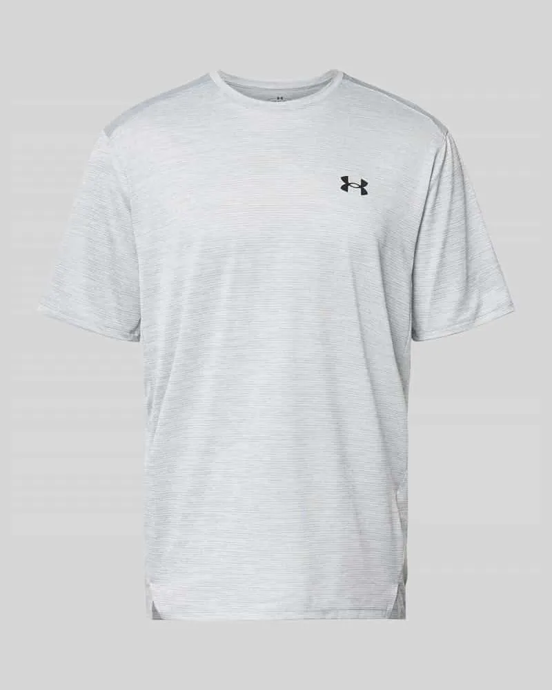 Under Armour T-Shirt mit Rundhalsausschnitt und Logo-Print 