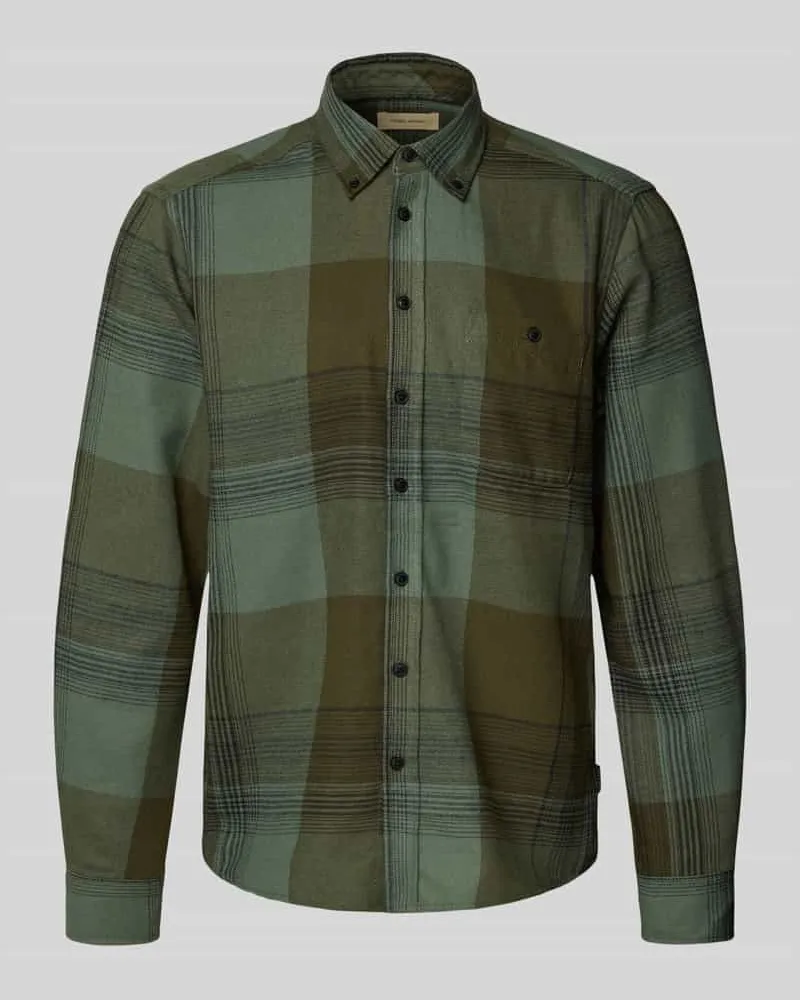 Blend Regular Fit Freizeithemd mit Button-Down-Kragen Modell 'Dac 