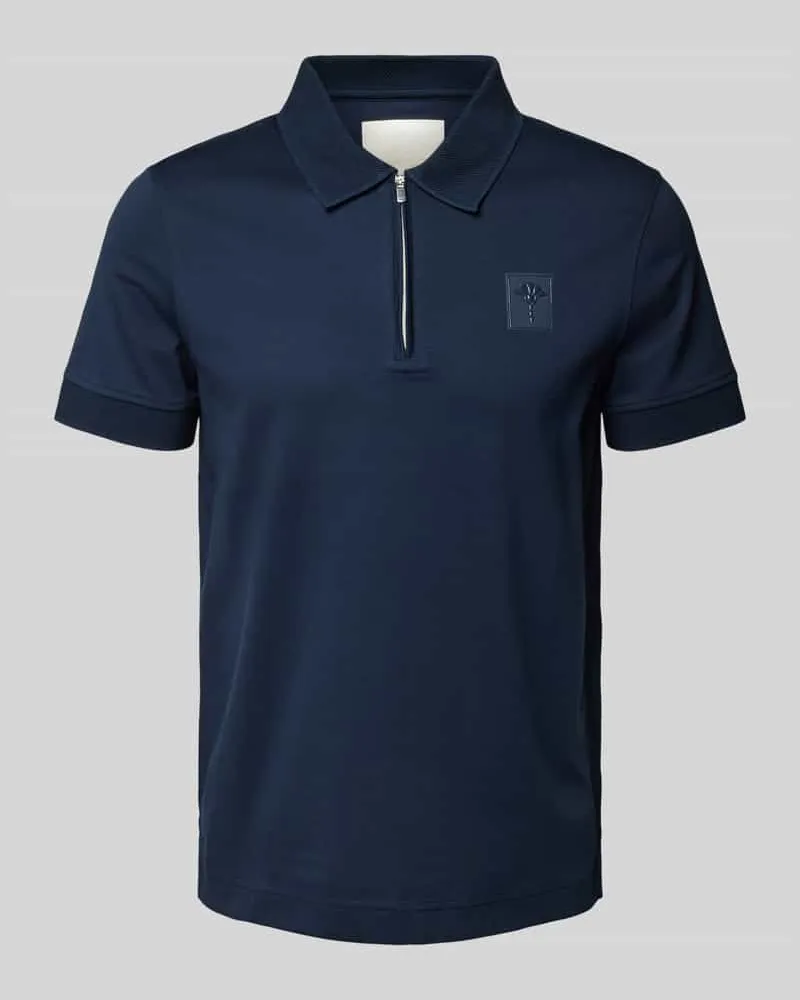 JOOP! Poloshirt mit kurzem Reißverschluss Modell 'Brizio 