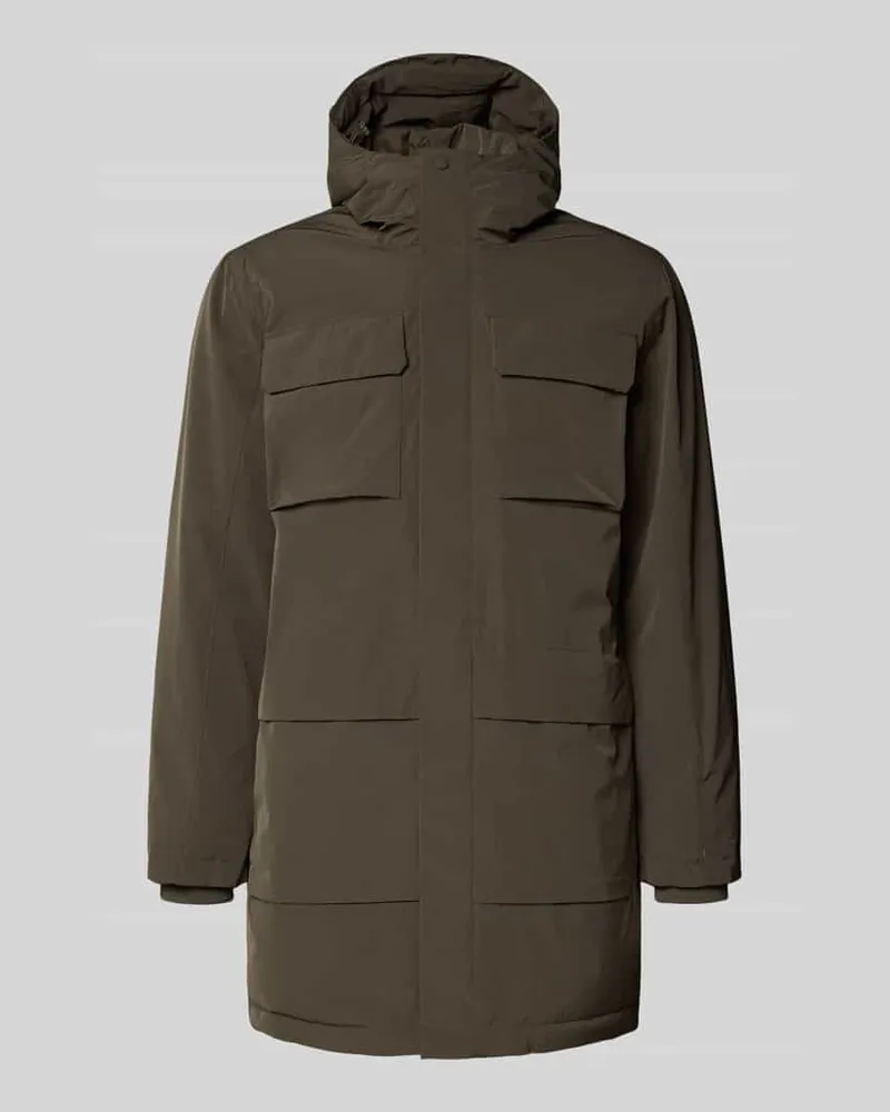 Casual Friday Parka mit Kapuze Modell 'KLINT Black